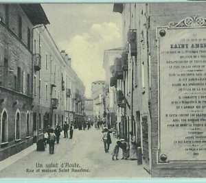 97318  - CARTOLINA d'Epoca -  AOSTA Citta' -  Saint Anselme