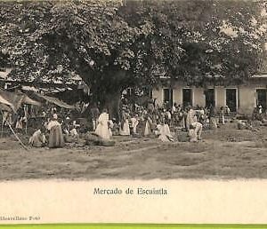 af2495 - GUATEMALA - VINTAGE POSTCARD - Mercado de Escuintla