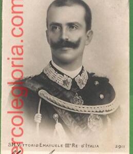 ah0991 - VINTAGE POSTCARD - Vittorio Emanuele III -  ROYALTY Reali  ITALY