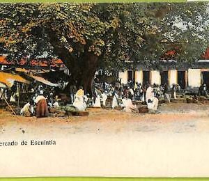 af2514 - GUATEMALA - VINTAGE POSTCARD - Mercado de Escuintla