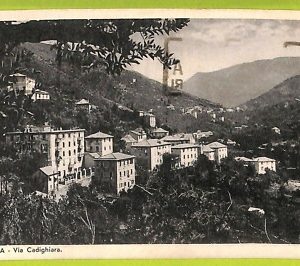 aa8799 - CARTOLINA D'EPOCA -  GENOVA Città: Via  Cadighiara