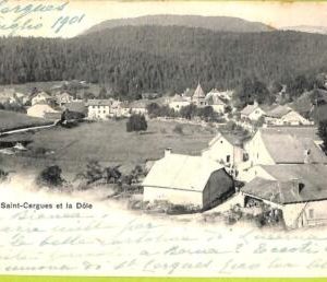 ad5003 - SWITZERLAND Schweitz - Ansichtskarten VINTAGE POSTCARD - St.Cergue-1901
