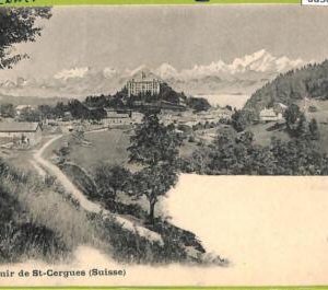 ad5002 - SWITZERLAND Schweitz - Ansichtskarten VINTAGE POSTCARD - St.Cergue