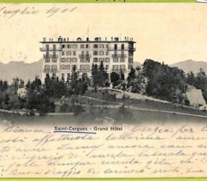 ad4999 - SWITZERLAND Schweitz - Ansichtskarten VINTAGE POSTCARD-St.Cergues -1901