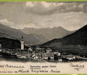 ad4992 - SWITZERLAND Schweitz - Ansichtskarten VINTAGE POSTCARD - Samaden - 1904