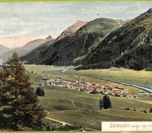 ad4990 - SWITZERLAND Schweitz - Ansichtskarten VINTAGE POSTCARD - Samaden - 1913