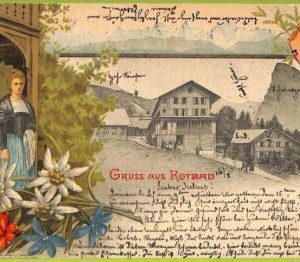 ad4961 - SWITZERLAND -Ansichtskarten VINTAGE POSTCARD - Gruss aus Rotbad - 1901