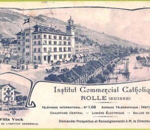 ad4959 - SWITZERLAND Schweitz -Ansichtskarten VINTAGE POSTCARD - Rolle - 1916