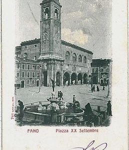 31587  CARTOLINA d'Epoca PESARO provincia : FANO