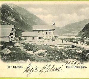 ad4893 - SWITZERLAND Schweitz - Ansichtskarten VINTAGE POSTCARD - Oberalp