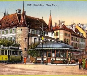 ad4862 - SWITZERLAND  Schweitz - Ansichtskarten VINTAGE POSTCARD-Neuchatel-1905