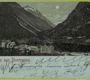 ad4917 - SWITZERLAND-Ansichtskarten VINTAGE POSTCARD-Gruss aus Pontresina-1900's