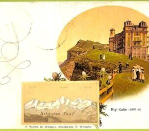 ad4930 - SWITZERLAND  - Ansichtskarten VINTAGE POSTCARD - Rigi-Kulm - 1911