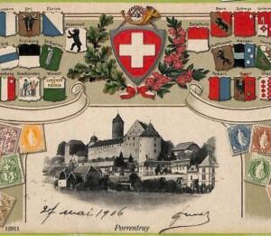 ad4921 - SWITZERLAND Schweitz - Ansichtskarten VINTAGE POSTCARD-Porrentruy-1906