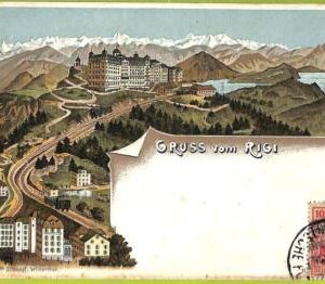 ad4931 - SWITZERLAND Schweitz - Ansichtskarten VINTAGE POSTCARD - Rigi