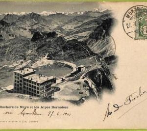 ad4940 - SWITZERLAND - Ansichtskarten VINTAGE POSTCARD - Rochers de Naye - 1901