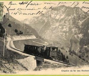 ad4943 - SWITZERLAND - Ansichtskarten VINTAGE POSTCARD - Rochers de Naye - 1903
