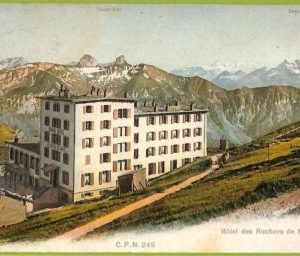 ad4938 - SWITZERLAND - Ansichtskarten VINTAGE POSTCARD - Rochers de Naye - 1905