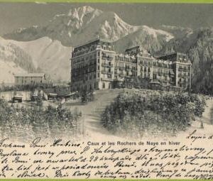 ad4937 - SWITZERLAND - Ansichtskarten VINTAGE POSTCARD - Rochers de Naye - 1901
