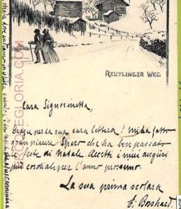 ad4948 - SWITZERLAND Schweitz - Ansichtskarten VINTAGE POSTCARD-Reutlingen- 1904