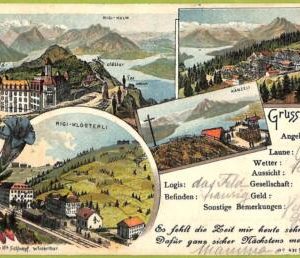 ad4932 - SWITZERLAND Schweitz - Ansichtskarten VINTAGE POSTCARD - Rigi - 1905