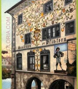 ad4901 - SWITZERLAND Schweitz - Ansichtskarten VINTAGE POSTCARD - Pfistern