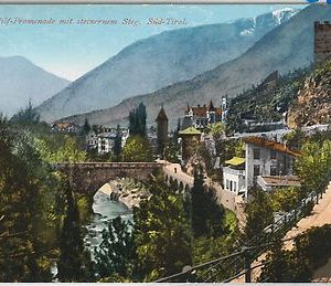 CARTOLINA d'Epoca - BOLZANO - MERANO