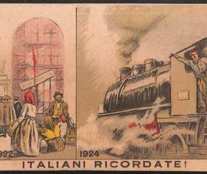 Lib613 - CARTOLINA d'Epoca - PROPAGANDA Illustrata: ITALIANI RICORDATE Dudovich