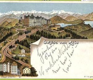 ad4933 - SWITZERLAND Schweitz - Ansichtskarten VINTAGE POSTCARD - Rigi - 1904