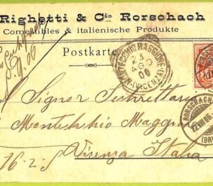 ad4963 - SWITZERLAND Schweitz-Ansichtskarten VINTAGE POSTCARD - Rorschach - 1906