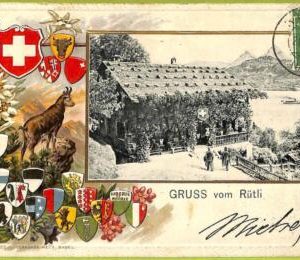 ad4977 - SWITZERLAND Schweitz - Ansichtskarten VINTAGE POSTCARD - Rutli - 1911