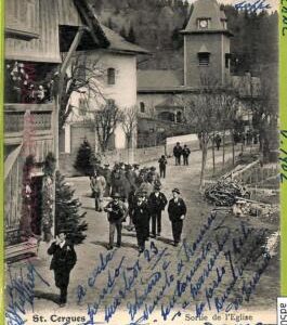 ad5008 - SWITZERLAND Schweitz - Ansichtskarten VINTAGE POSTCARD - St.Cergue-1902