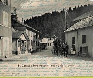 ad5009 - SWITZERLAND Schweitz - Ansichtskarten VINTAGE POSTCARD - St.Cergue-1900