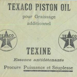 93244 - BELGIUM - POSTAL HISTORY - Advertising CHEQUES COVER 1933 Autos TEXACO