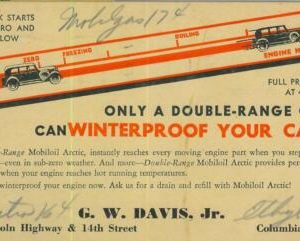 93152 - USA  - POSTAL HISTORY - Private advertising STATIONERY Auto REPAIRS / Oi