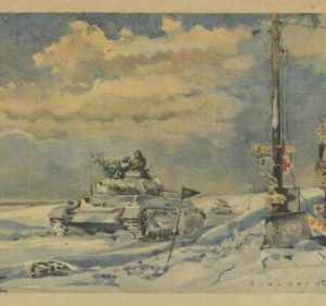 93211 - GERMANY - Postal HISTORY - Illustrated FELDPOST - ARMOURED TANKS  1943