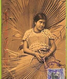 af2471 - GUATEMALA - VINTAGE POSTCARD - Costumes - 1907