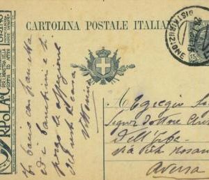 93264 - ITALY - POSTAL HISTORY - Advertising STATIONERY: 1920 SPIGA Tyres