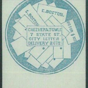 88338 - USA -   STAMPS - LOCAL MAIL Boston:   Scott # 37L1   MLH