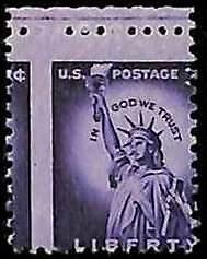 94791c - USA - STAMPS - Sc # 1035   SHIFTED perforation  - MNH
