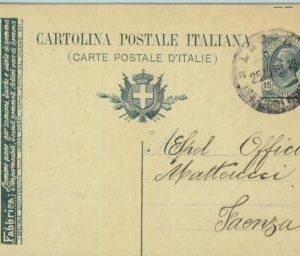 93260 - ITALY - POSTAL HISTORY - Advertising STATIONERY:  Tyres 1918  AUTO CARS