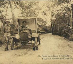 93447 - CONGO BELGE - Postal History - Picture Stationery Card TRANSPORT Sakania