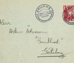 93287 - SWEDEN - Postal History - Special Postmark - Vinter GRAND PRIX 1936