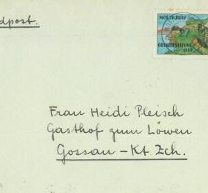 93290 - SWITZERLAND - Postal HISTORY - Fieldmail FELDPOST stamps - TRANSPORT