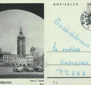 93415  - Czechoslovakia - Postal History - STATIONERY CARD  - CARS Architecture