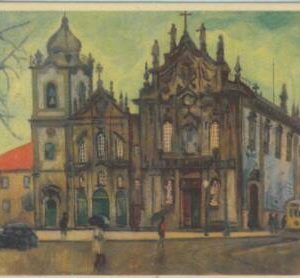 93467 -  PORTUGAL - Postal History - PICTURE STATIONERY CARD - ARCHITECTURE Tram