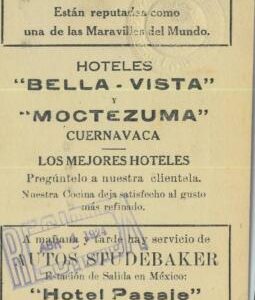 93463 - MEXICO - POSTAL HISTORY - Private advertising STATIONERY - Auto CAVES