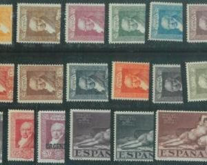 88301 - SPAIN  - STAMP  Set:  EDIFIL  # 499 / 530 complete MINT MNH -  GOYA Art