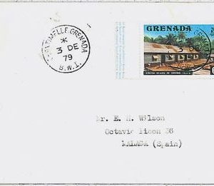 POSTAL HISTORY cover -  Grenada  1979 : Chantimelle