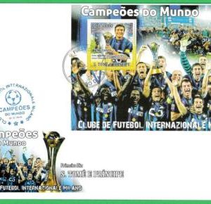 SAO TOME & PRINCE - POSTAL HISTORY - FDC COVER 2010  Football  INTER Milano